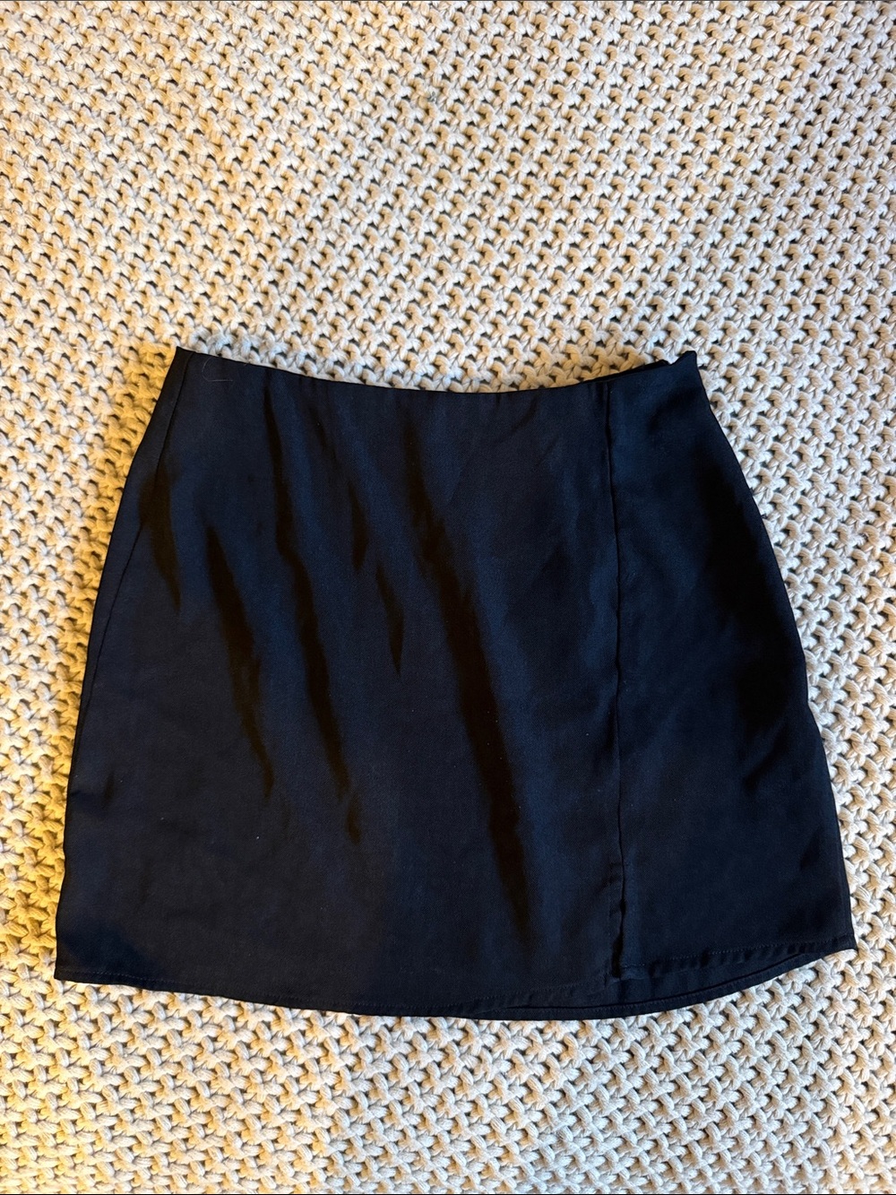 Classic Black Mini Skirt - Women's Essential